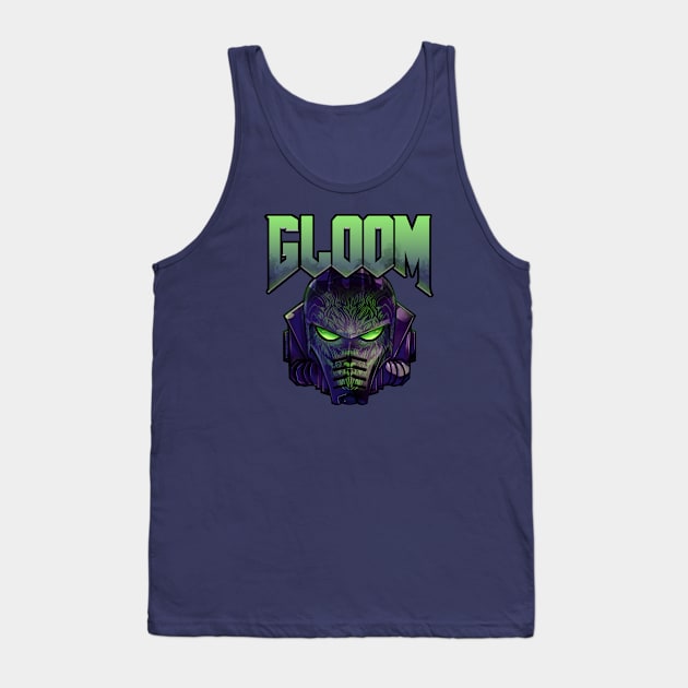 Plant & Doom Tank Top by Gloomlight